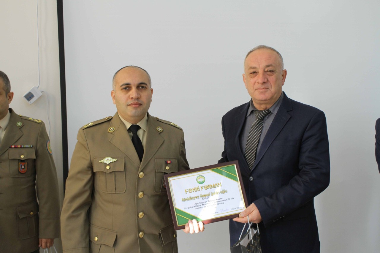 ADAU-da fövqəladə hallarla mübarizə sahəsində nümunəvi tədbir keçirilib - FOTOLAR